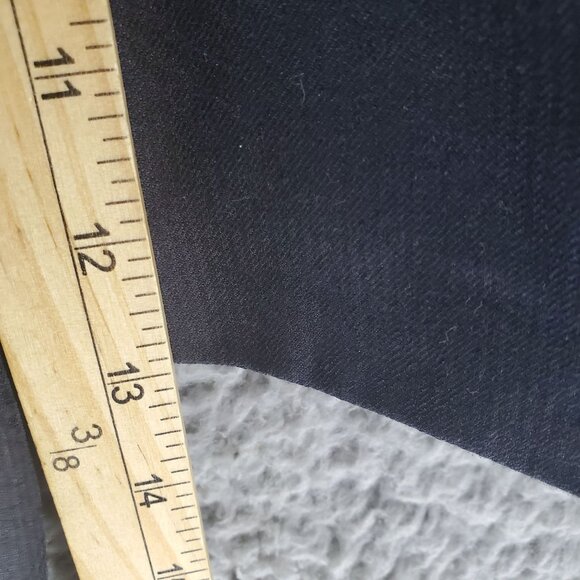 Tayion Suit Mens 56L 50x26 Navy Blue Gem Wool Suit Two Piece Set - Picture 3 of 14